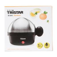 Tristar EK-3076 Eierkoker Met maatbeker, Controlelampje RVS, Zwart - thumbnail
