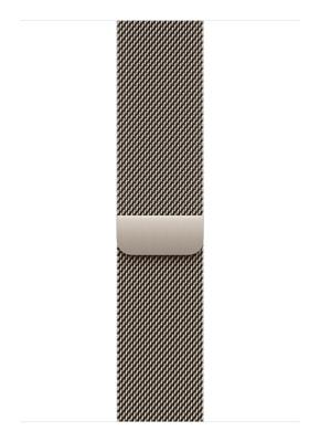 Apple Watch Band - Milanees bandje - 46 mm - Naturel - S/M