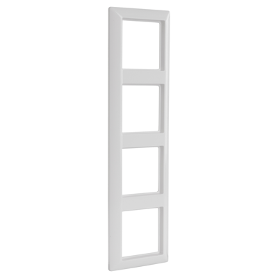 Jung AS500 Afdekraam | Inbouw | 4-voudig | Polarwit - 66.003.26