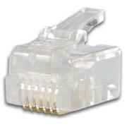 RJ12 (6P6C) plug, 25 stuks - thumbnail