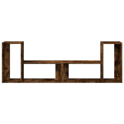 Tv-meubelen 2 st 75x30x50 cm bewerkt hout gerookt eikenkleurig