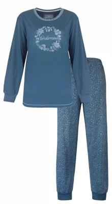 Tenderness dames pyjama Tricot lange mouw - Winter Flower