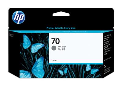 HP 70 (C9450A) Inktcartridge Grijs