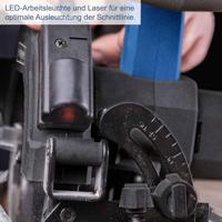 Cirkelzaag - SCHEPPACH - 20V IXES - 165mm - max. zaagsnede 53mm/90° - 4300rpm - zonder accu of lader - C-HCS165-X - thumbnail