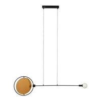 Zuiver Hanglamp 'Sirius' 133cm breed, kleur Zwart/Goud - thumbnail