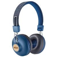 HOUSE OF MARLEY EM-JH133-DN Positive Vibration 2 Bt, Draadloze Bluetooth On-Ear Hoofdtelefoon, Geluidsisolatie, Premium Geluid, Microfoon, Opladen Via Usb, 10 Uur Batterijduur, Denim, Eén maat, blauw - thumbnail