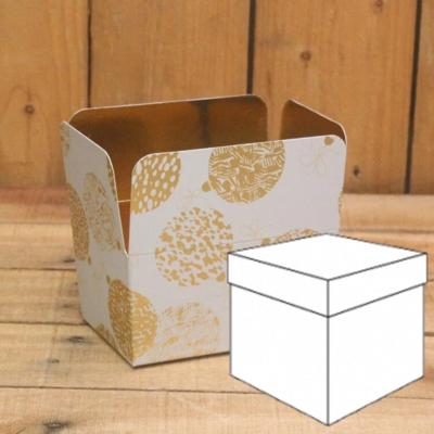 Bonbon doosjes - Chocolade doosje - Kerstbal KUBUS - 24 stuks