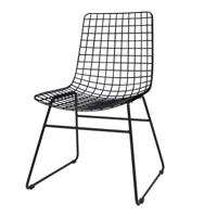 HKliving Wire stoel zwart - thumbnail