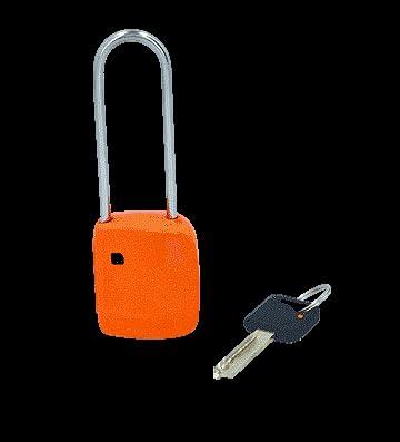 Afsperr-hangslot, oranje, metaal, 76 mm KS Tools 117.0219