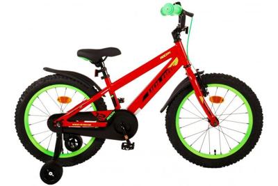 Volare rocky kinderfiets - jongens - 18 inch - rood