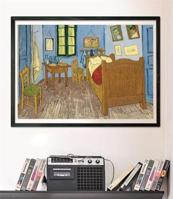 Clementoni legpuzzel kunstwerken de slaapkamer , 1000st.