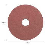 PFERD TOOLS 64190012 Combiclick korrel fiberschijf Ø 115 mm A 120 voor universele toepassingen Diameter 115 mm - thumbnail
