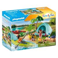 PLAYMOBIL Family Fun outdoor kamperen 71425 - thumbnail