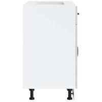 Keuken onderkast Lucca bewerkt hout betongrijs - thumbnail