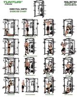 Tunturi SM80 Full Smith Machine l Krachtstation - thumbnail