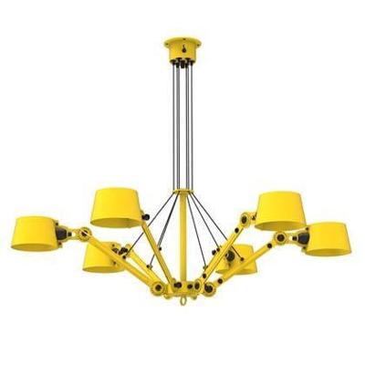 Tonone Bolt Chandeliers 6 arm Kroonluchter - Geel Tonone Bolt Chandeliers 6 arm Kroonluchter - Geel