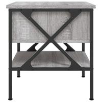 Nachtkastjes 2 st 40x42x45 cm bewerkt hout grijs sonoma eiken - thumbnail