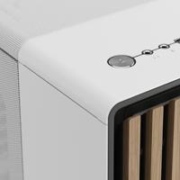 Fractal Design north midi tower behuizing (wit/houtkleur | 2x usb-a | 1x usb-c) - thumbnail