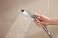 Grohe Tempesta 250 Cube regendoucheset met 3 straalsoorten en thermostaatkraan Ø25cm chroom - thumbnail