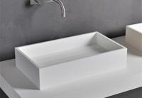 SSI Design Minnesota wastafel Solid Surface 50x30x11cm - thumbnail