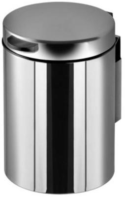 Geesa Serie 600 wand afvalemmer 3 l. RVS Gepolijst
