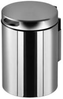 Geesa Serie 600 wand afvalemmer 3 l. RVS Gepolijst - thumbnail