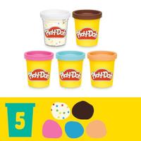 Play-Doh Donut Drop Shop, boetseerkleiset, speelgoed met nepvoedsel, creatieve activiteiten voor kinderen vanaf 3 jaar. - thumbnail