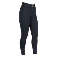 Mondoni Kenton FG High Waist rijbroek donkerblauw maat:38 - thumbnail