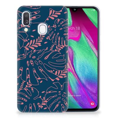Samsung Galaxy A40 | TPU Case | Palm Leaves
