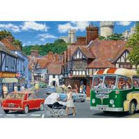 Day Out With The Family Puzzel 4x 500 Stukjes - thumbnail
