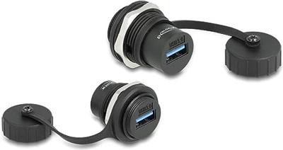 Delock USB 2.0 Adapter [1x USB-A-bus - 1x USB-A-bus] 86961