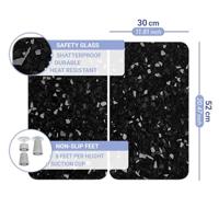 Wenko 2 fornuisafdekplaten (Terrazzo) - thumbnail