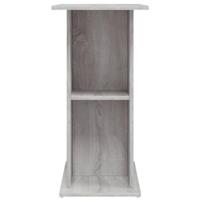 VidaXL Aquariumstandaard 75x36x72,5 cm bewerkt hout grijs sonoma - thumbnail