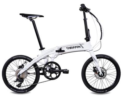 Chrisson Ef3 20 inch 32 cm unisex 9v mechanische schijfrem wit