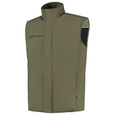 Tricorp 402709 Tech Shell Bodywarmer RE2050 Legergroen maat M