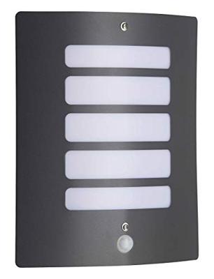 Brilliant Todd 47698/63 Buitenlamp met bewegingsmelder (wand) LED E27 60 W Antraciet
