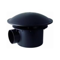 Bodemafvoer met bocht 50 mm - thumbnail