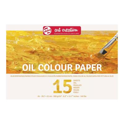Talens art creation olieverfpapier a4 300 g 15 vellen Talens art creation olieverfpapier a4 300 g 15 vellen