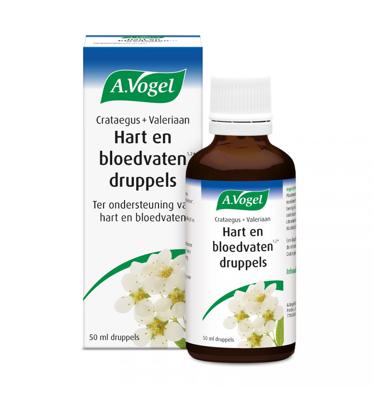 A.Vogel Crataegus + Valeriaan Hart en Bloedvaten Druppels