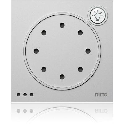 Ritto by Schneider 1876020 Accessoires voor deurintercom Zilver