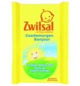 Goedemorgen vochtige washandjes