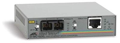 AT-MC102XL-60 | Media Converter 100FX-SC to 100TX,2 km