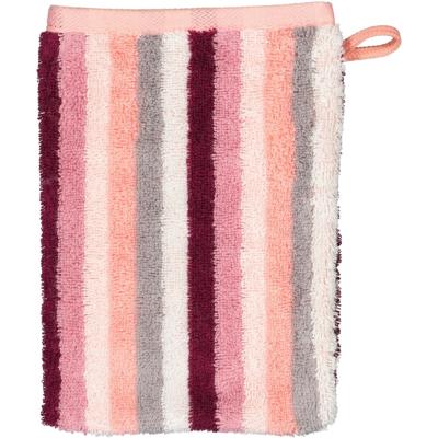 Cawö Cawo Shades Streifen Washandje 16x22 beere