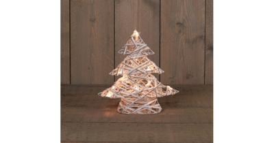 Batterijverlichting jute boom 30 cm warm wit Anna's Collection - Annas collection