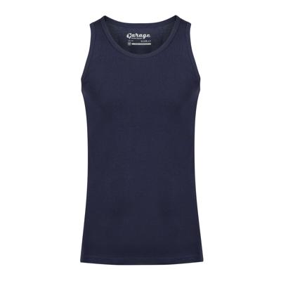 Garage Singlet semi bodyfit Navy Blue (art 0401)
