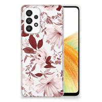 Smartphone hoesje Samsung Galaxy A33 5G Watercolor Flowers - thumbnail