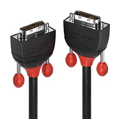 LINDY 36261 2m DVI-I Single Link kabel, Black Line