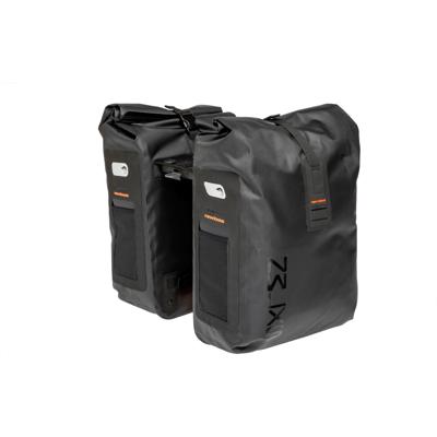 New Looxs Varo Racktime waterdichte dubbele fietstas - 40 liter (Kleur: zwart)