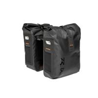 New Looxs Varo Racktime waterdichte dubbele fietstas - 40 liter (Kleur: zwart) - thumbnail