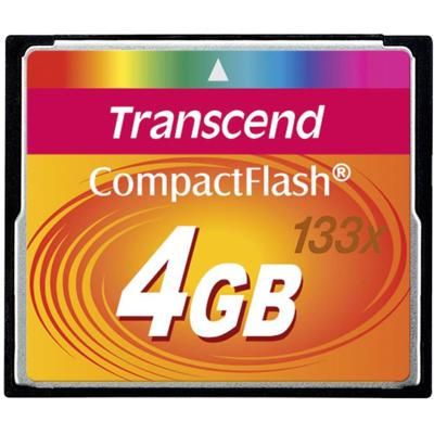 Transcend Standard 133x CF-kaart 4 GB